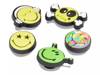 Smiley Face Jibbitz Set - 5 Pack Multicolor view