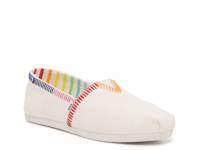 Alpargata Pride Rainbow Slip-On - Women's White/Multicolor Rainbow view