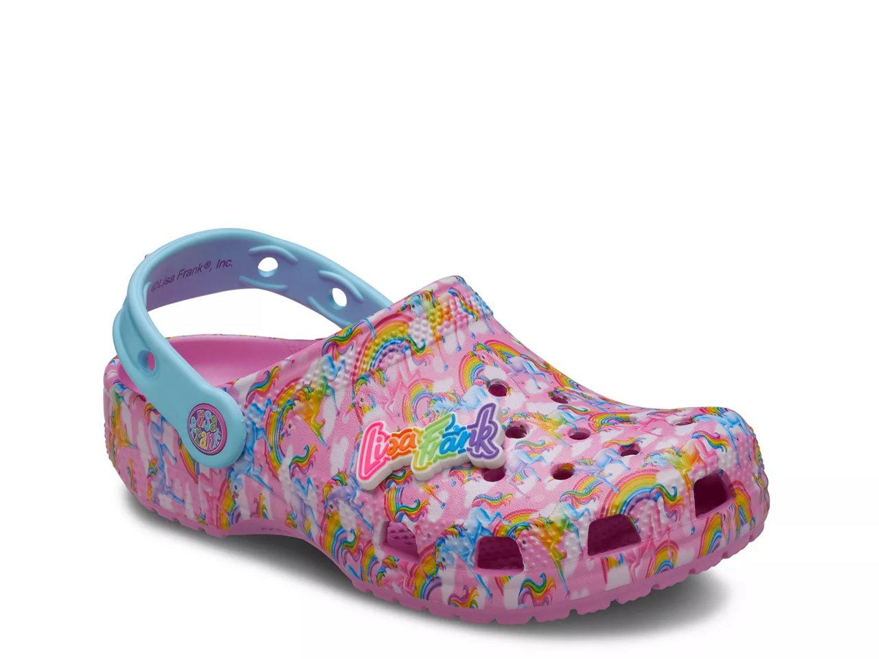 Lisa Frank Rainbow Unicorn Classic Clog