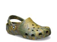 Classic Marbled Clog Dark Green view