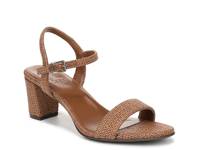 Bristol Sandal Walnut Raffia view