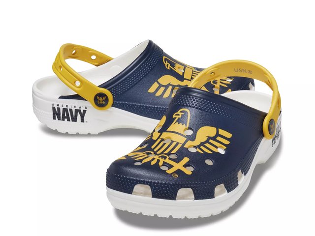 Crocs Classic US Navy Clog - Free Shipping | DSW display picture 1