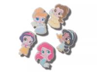 Lights Up Disney Princess Jibbitz Set - 5 Pack Multicolor view