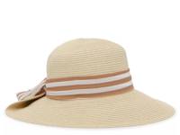 Striped Super Floppy Framer Sun Hat Beige view