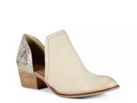 Shy Town Bootie White/Silver view