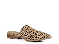 High Up Mule Taupe Spot Print view