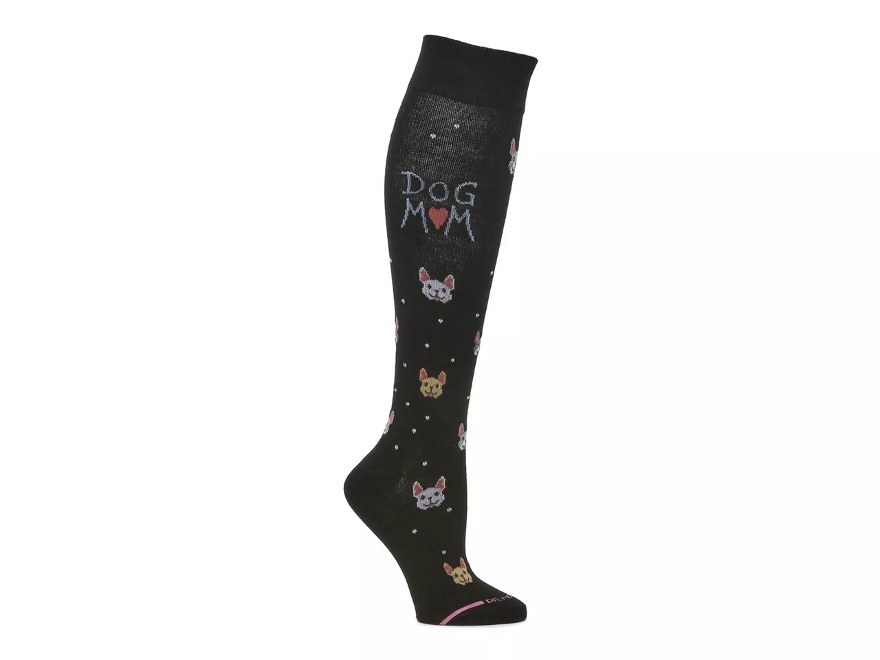 Everyday Compression Dog Mom Women's Knee Socks