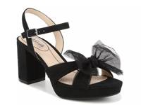 Last Dance Platform Sandal Black view