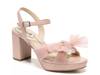 Last Dance Platform Sandal Blush Pink view