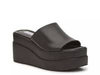 Moveable Platform Sandal Black view