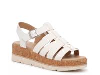 Only You Wedge Sandal White view
