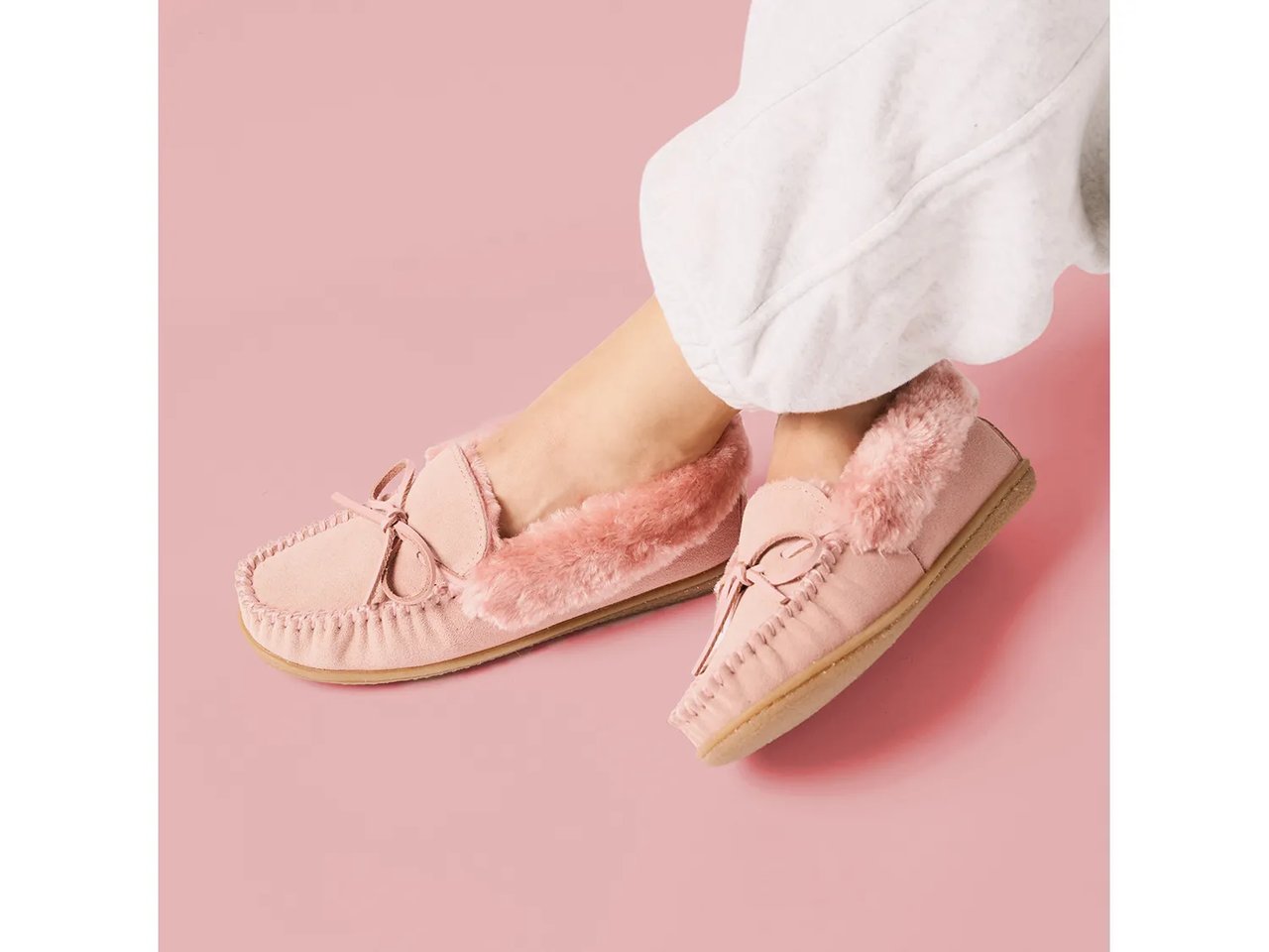 Camp Collar Moccasin Slipper - Women's