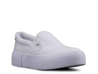 Clipper Platform Slip-On Sneaker - Women's White view