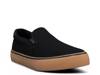 Clipper Wide Slip-On Sneaker Black/Gum view