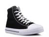 Stagger High-Top Sneaker Black/White view