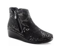 Asmada Wedge Bootie Black view