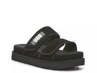Greer Platform Slide Sandal - Women's Black view