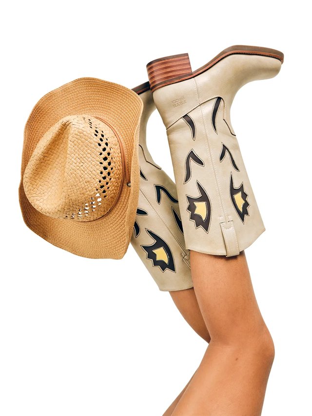 Crown Vintage Straw Cowboy Hat - Free Shipping | DSW