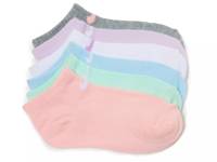 Lightweight Kids' No-Show Socks - 6 Pack Multicolor view