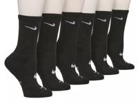 Russell Wilson Kids' Crew Socks - 6 Pack Black view