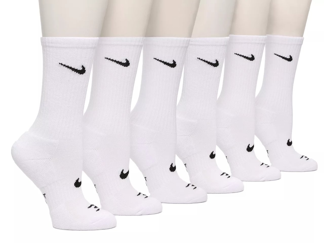 Russell Wilson Kids' Crew Socks - 6 Pack