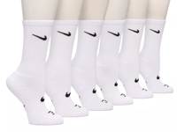 Russell Wilson Kids' Crew Socks - 6 Pack White view