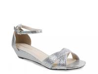 Iris Wedge Sandal Silver Metallic view