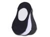 Solid Men's No Show Liners - 3 Pack Navy/White/Grey view
