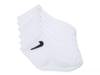 Logo Kids' Ankle Socks - 6 Pack White view