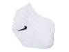 Logo Kids' Ankle Socks - 6 Pack White view