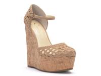 Marshela Platform Wedge Sandal Taupe view