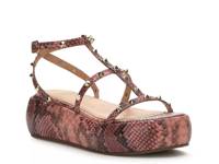 Pascha Platform Sandal Fuchsia view
