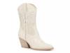 Lunar Cowboy Boot Off White Croc Print view