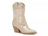 Lunar Cowboy Boot Gold Metallic  Snake Print view