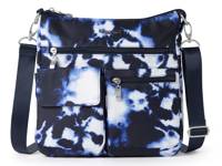 Modern Everywhere Slim Crossbody Bag Navy/Blue/White Abstract Print view