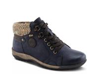 Clifton Bootie Navy view