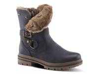 Francala Bootie Navy view