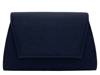 Perfect Flap Clutch Navy view