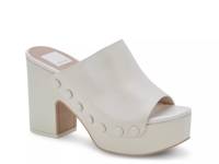 Emol Platform Sandal Ivory Leather view
