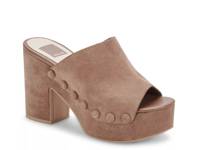 Emol Platform Sandal Beige Suede view