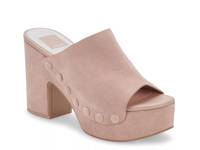 Emol Platform Sandal Blush Suede view