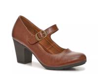Netty Mary Jane Pump Cognac view
