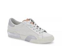 Zina Sneaker White Snake Print Leather view