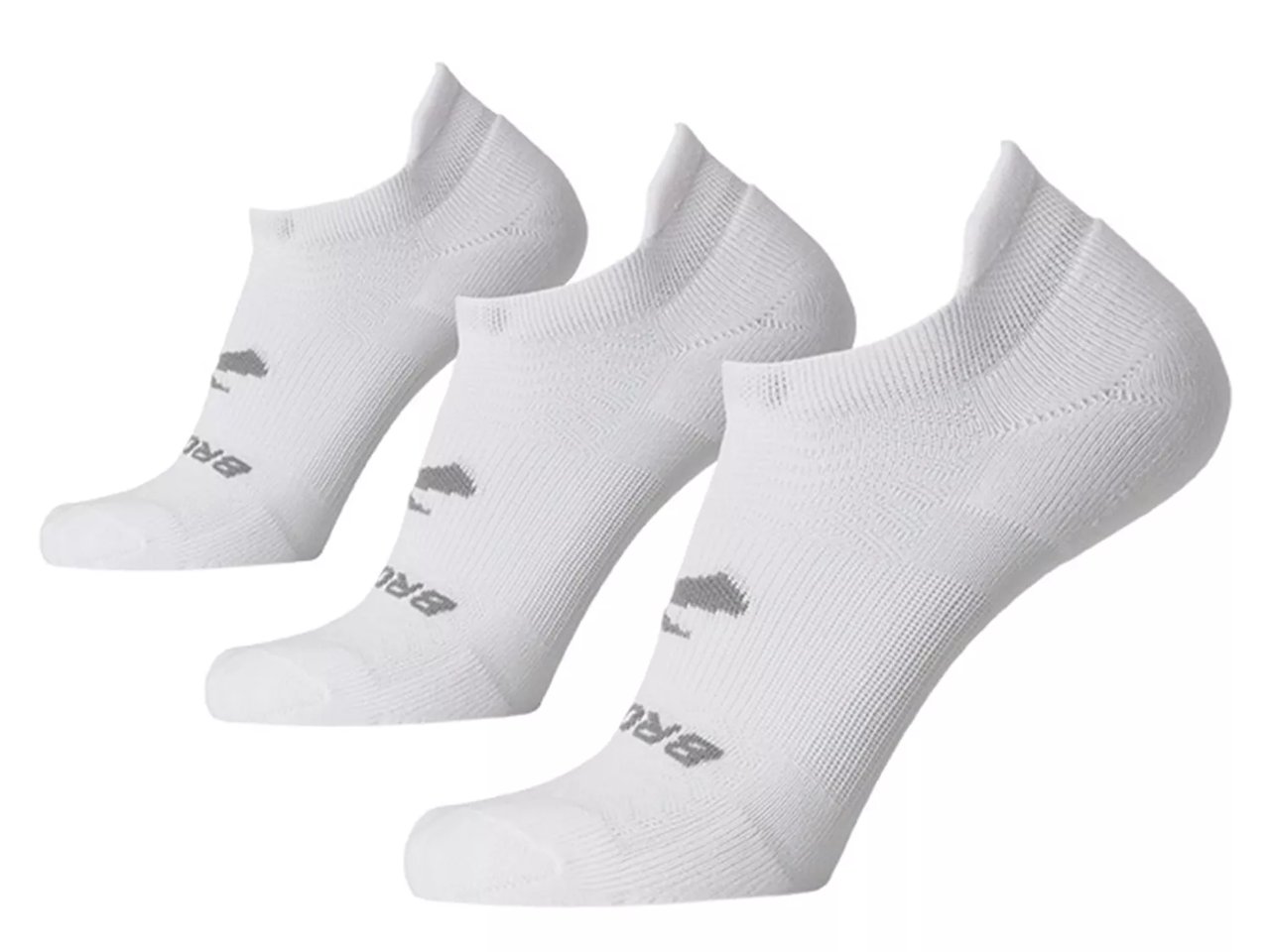 Run-In No Show Socks - 3 Pack