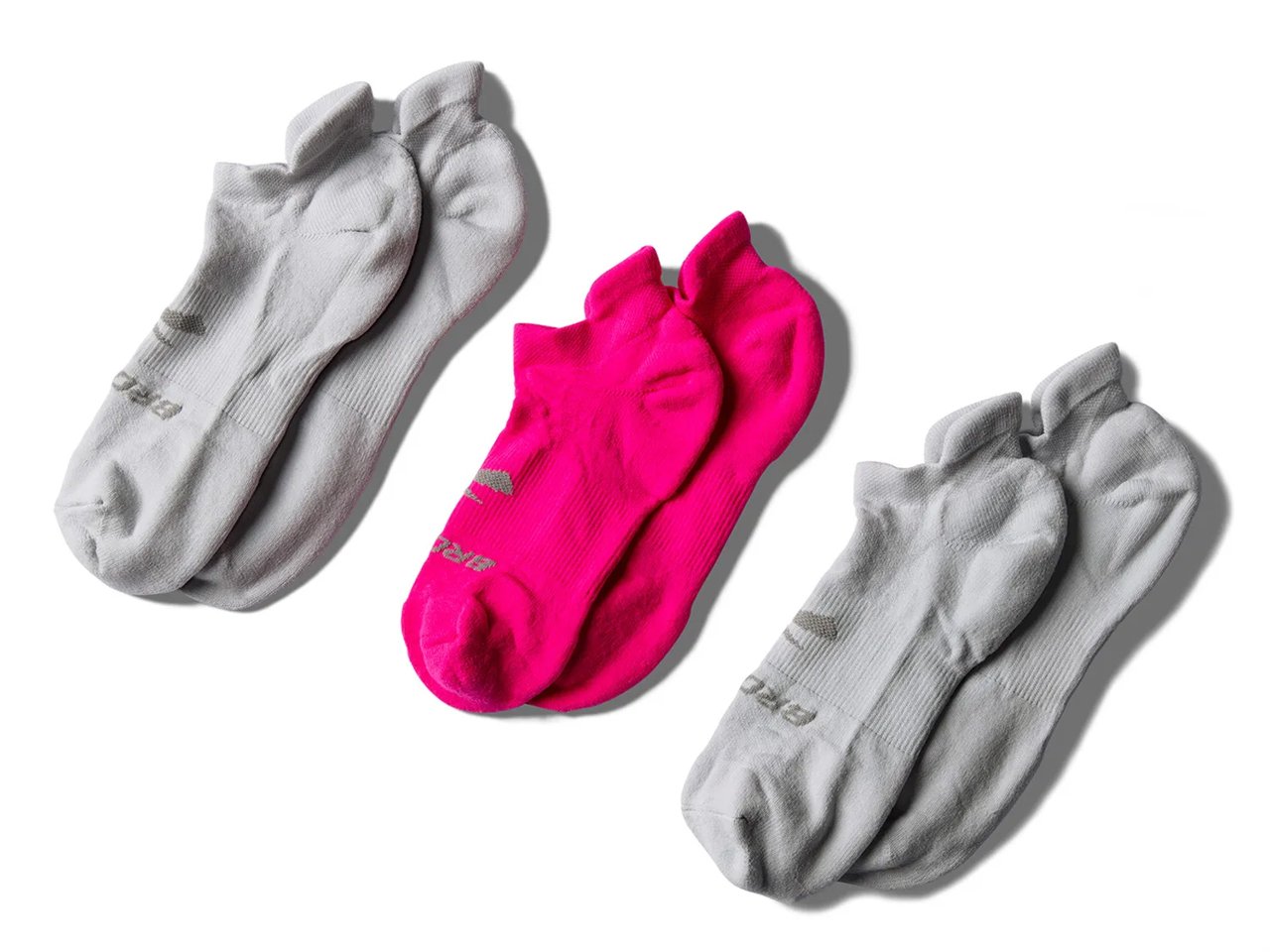 Run-In No Show Socks - 3 Pack