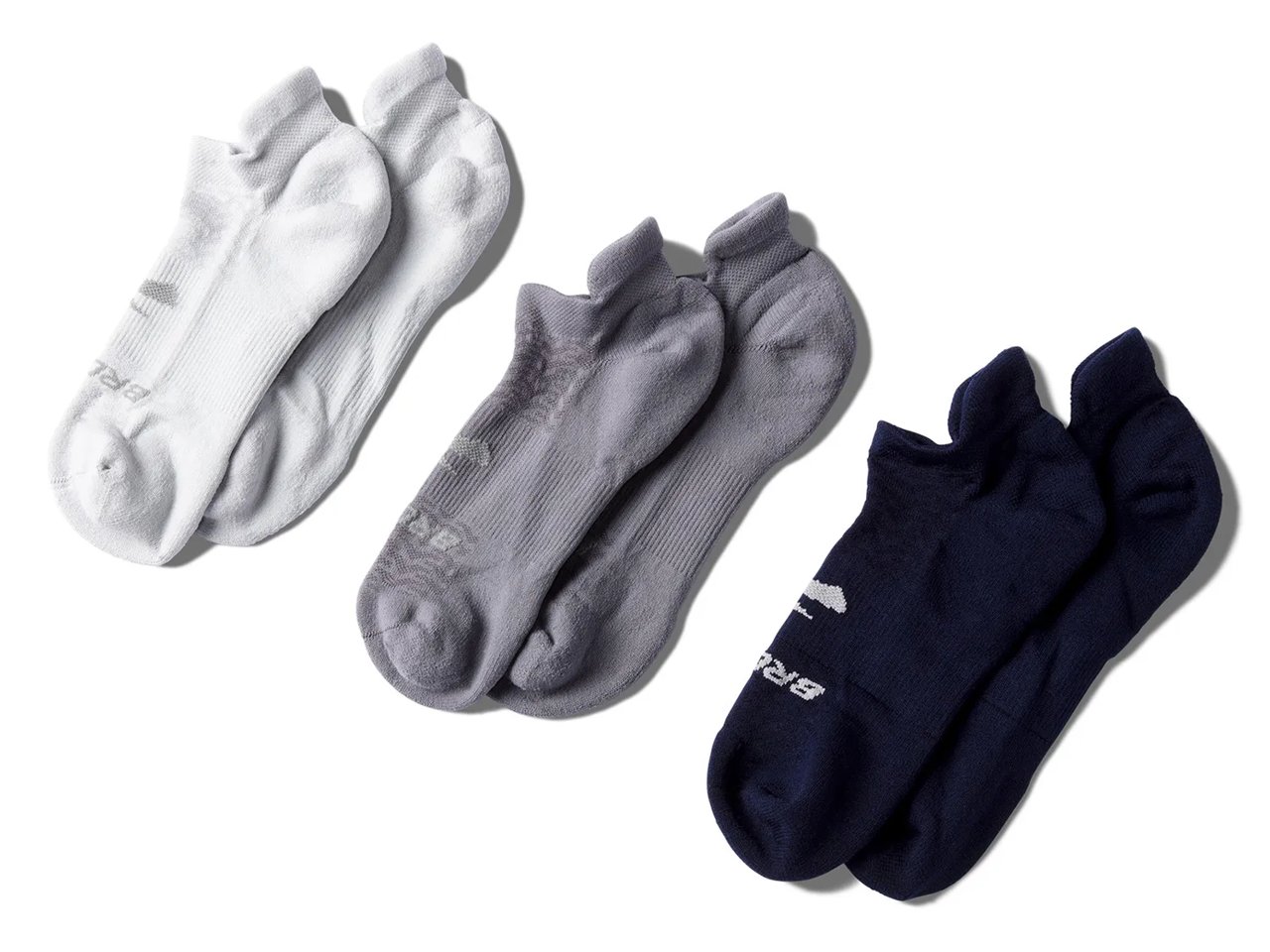 Run-In No Show Socks - 3 Pack