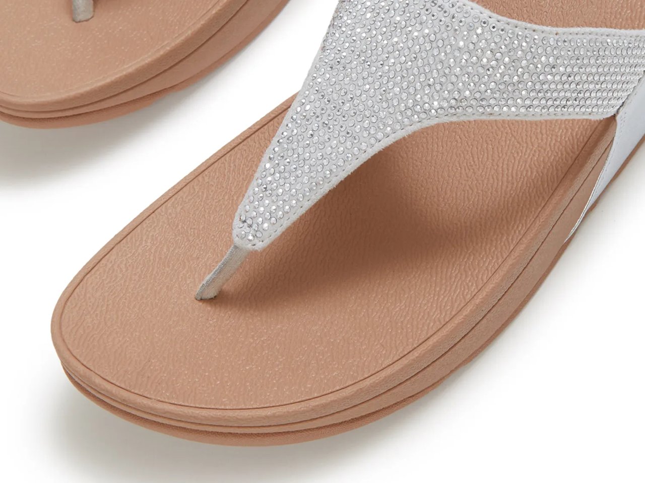 Lulu Crystal Wedge Sandal