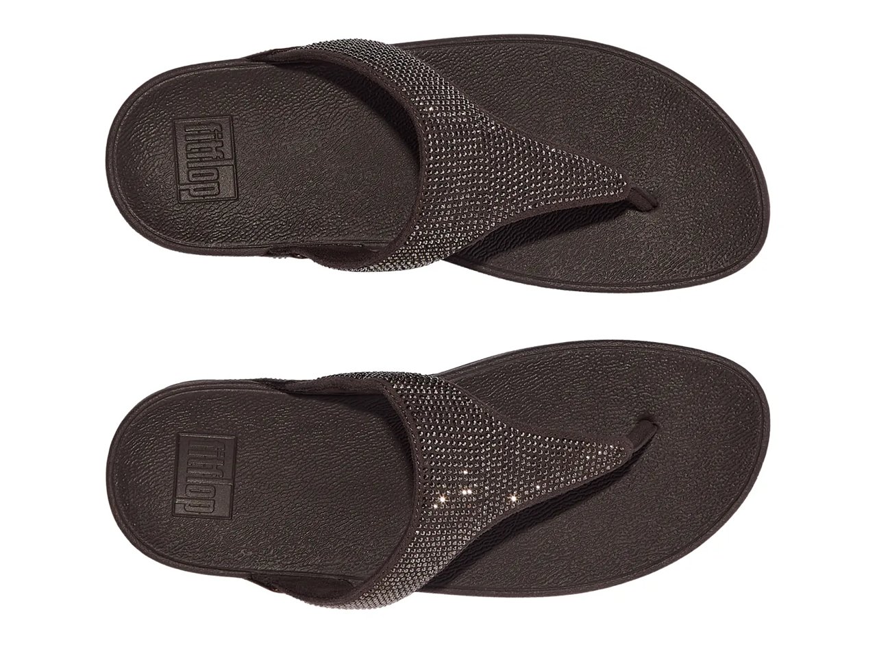 Lulu Crystal Wedge Sandal