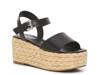 Jellard Espadrille Platform Sandal Black view