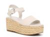 Jellard Espadrille Platform Sandal White view